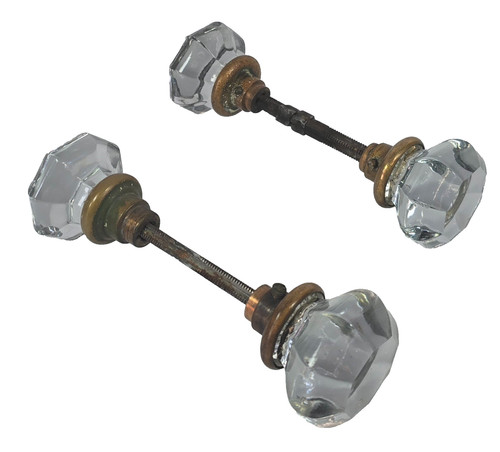 Vintage glass door knobs - vintage,
