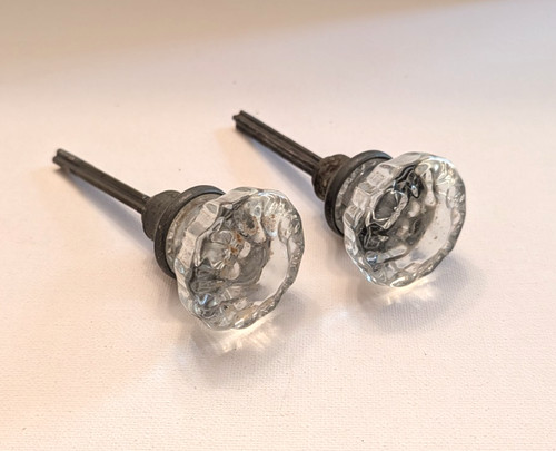 Vintage antique clear fluted - vintage,