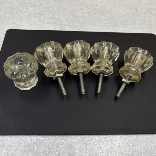 Vintage lot glass drawer - glass,