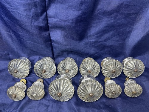 Vintage antique ribbed glass - vintage,