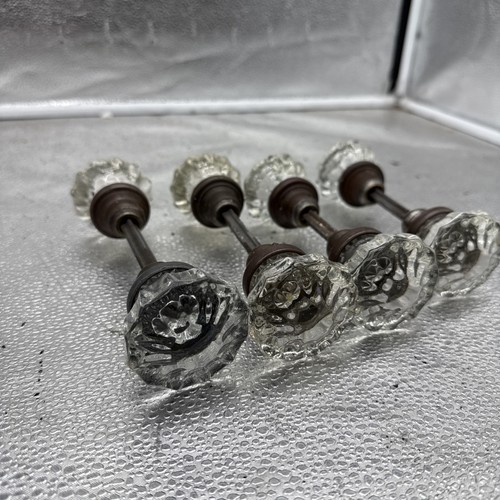 Vintage glass door knobs - vintage,