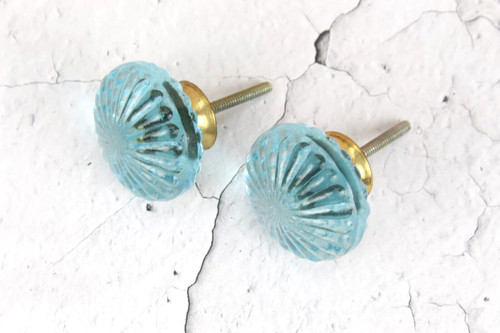 Glass door knob - door,