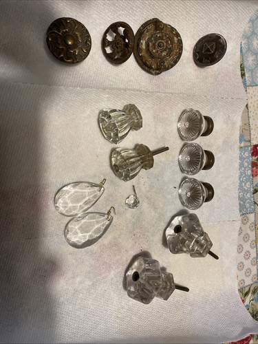 Lot antique brass - lot, and