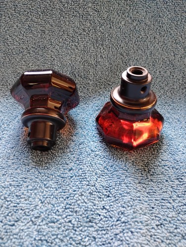 Antique style amber glass - x,