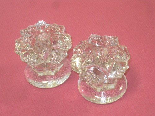 Set vintage clear - vintage, glass