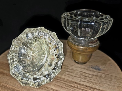 Antique point clear - antique, glass