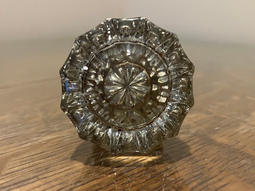 Antique 1900 clear - antique, octagonal
