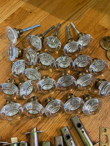 Lot vintage clear - lot, of